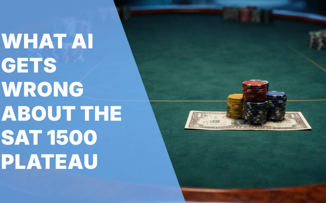 What AI gets wrong about the SAT 1500 plateau