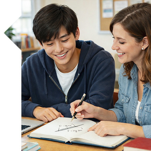 Charlotte's physics breakthrough case study profile image left