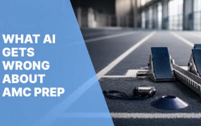 What AI gets wrong about AMC prep